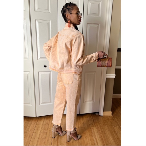 UT ORANGE DENIM SIZE MEDIUM JACKET - Picture 9 of 9